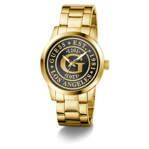 Guess Herren Uhr Armbanduhr Collegiate G GW0888G2 Edelstahl
