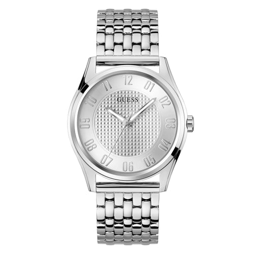 Guess Herren Uhr Armbanduhr Tate GW0895G1 Edelstahl