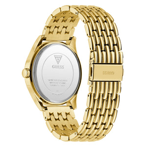 Guess Herren Uhr Armbanduhr Tate GW0895G2 Edelstahl gold