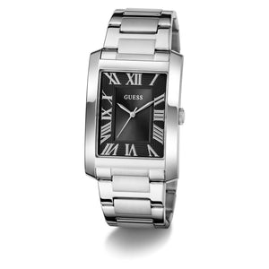 Guess Herren Uhr Armbanduhr Clyde GW0896G1 Edelstahl silber