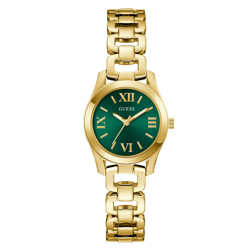 Guess Damen Uhr Armbanduhr VEDA GW0927L2 Edelstahl gold