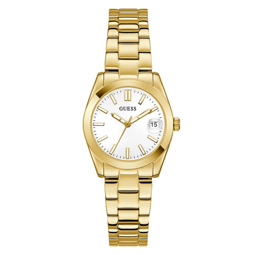 Guess Damen Uhr Armbanduhr ALICE GW0934L2 Edelstahl gold