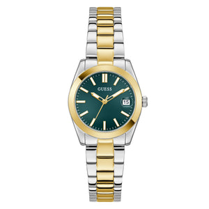 Guess Damen Uhr Armbanduhr ALICE GW0934L3 Edelstahl bicolor