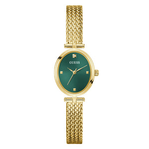 Guess Damen Uhr Armbanduhr RUBY GW0935L2 Edelstahl gold