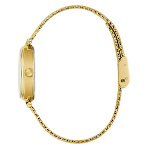 Guess Damen Uhr Armbanduhr RUBY GW0935L4 Edelstahl gold