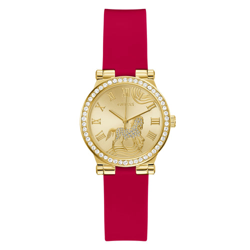 Guess Damen Uhr Armbanduhr FAWN GW0937L1 Silikon