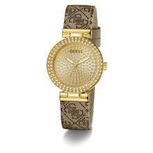 Laden Sie das Bild in den Galerie-Viewer, Guess Damen Uhr Armbanduhr IVY GW0943L2 Leder