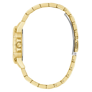 Guess Damen Uhr Armbanduhr MIST GW0948L2 Edelstahl gold