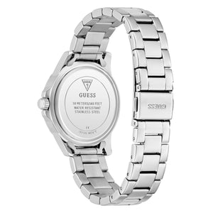 Guess Damen Uhr Armbanduhr MIST GW0948L6 Edelstahl silber