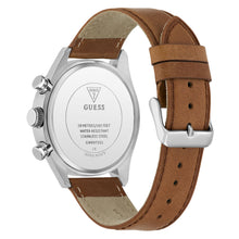 Laden Sie das Bild in den Galerie-Viewer, Guess Herren Uhr Armbanduhr DAWSON GW0972G1 Leder