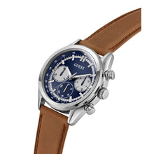 Laden Sie das Bild in den Galerie-Viewer, Guess Herren Uhr Armbanduhr DAWSON GW0972G1 Leder
