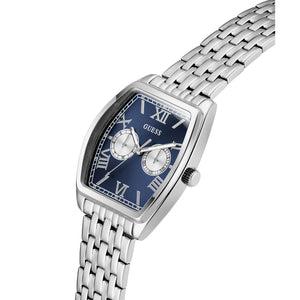 Guess Herren Uhr Armbanduhr GABRIEL GW0975G1 Edelstahl silber