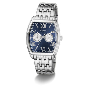 Guess Herren Uhr Armbanduhr GABRIEL GW0975G1 Edelstahl silber