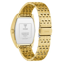 Laden Sie das Bild in den Galerie-Viewer, Guess Herren Uhr Armbanduhr GABRIEL GW0975G2 Edelstahl gold
