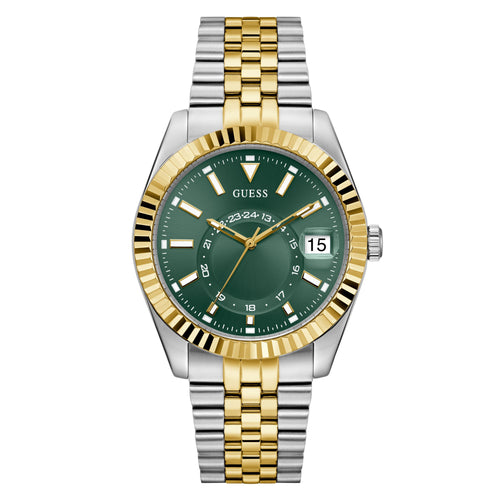 Guess Herren Uhr Armbanduhr JADEN GW0977G4 Edelstahl mehrfarbig