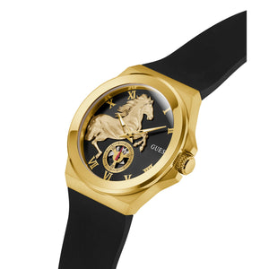 Guess Herren Uhr Armbanduhr VINYL GW0979G1 Silikon