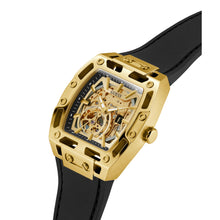 Laden Sie das Bild in den Galerie-Viewer, Guess Herren Uhr Armbanduhr Automatik PHOENIX GW0980G2 Silikon
