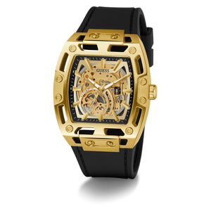 Guess Herren Uhr Armbanduhr Automatik PHOENIX GW0980G2 Silikon
