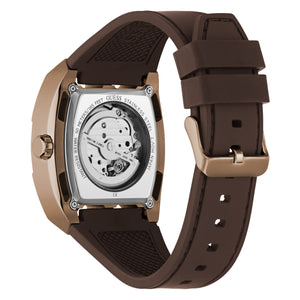 Guess Herren Uhr Armbanduhr Automatik PHOENIX GW0980G3 Silikon