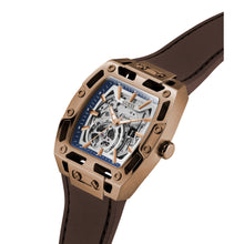Laden Sie das Bild in den Galerie-Viewer, Guess Herren Uhr Armbanduhr Automatik PHOENIX GW0980G3 Silikon