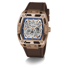 Laden Sie das Bild in den Galerie-Viewer, Guess Herren Uhr Armbanduhr Automatik PHOENIX GW0980G3 Silikon