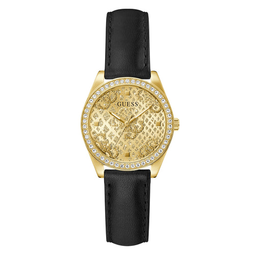 Guess Damen Uhr Armbanduhr BOA GW0989L2 Leder