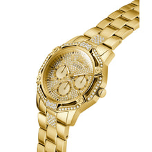 Laden Sie das Bild in den Galerie-Viewer, Guess Herren Uhr Armbanduhr REGAL GW0990G2 Edelstahl gold