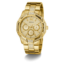 Laden Sie das Bild in den Galerie-Viewer, Guess Herren Uhr Armbanduhr REGAL GW0990G2 Edelstahl gold