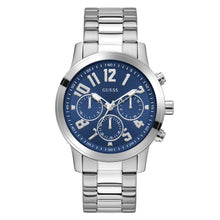 Laden Sie das Bild in den Galerie-Viewer, Guess Herren Uhr Armbanduhr PARKER GW1006G1 Edelstahl silber