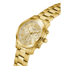 Laden Sie das Bild in den Galerie-Viewer, Guess Herren Uhr Armbanduhr PARKER GW1006G2 Edelstahl gold