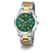 Laden Sie das Bild in den Galerie-Viewer, Guess Herren Uhr Armbanduhr PARKER GW1006G4 Edelstahl bicolor