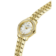 Laden Sie das Bild in den Galerie-Viewer, Guess Damen Uhr Armbanduhr COLETTE GW1027L2 Edelstahl gold