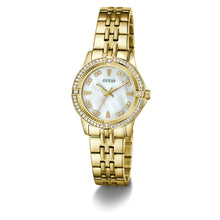 Laden Sie das Bild in den Galerie-Viewer, Guess Damen Uhr Armbanduhr COLETTE GW1027L2 Edelstahl gold