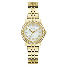 Laden Sie das Bild in den Galerie-Viewer, Guess Damen Uhr Armbanduhr COLETTE GW1027L2 Edelstahl gold