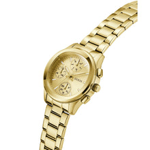 Laden Sie das Bild in den Galerie-Viewer, Guess Damen Uhr Armbanduhr BIRDIE GW1031L2 Edelstahl gold
