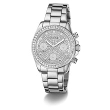 Laden Sie das Bild in den Galerie-Viewer, Guess Damen Uhr Armbanduhr VICTORIA GW1037L1 Edelstahl silber