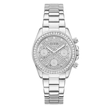 Laden Sie das Bild in den Galerie-Viewer, Guess Damen Uhr Armbanduhr VICTORIA GW1037L1 Edelstahl silber