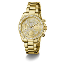 Laden Sie das Bild in den Galerie-Viewer, Guess Damen Uhr Armbanduhr VICTORIA GW1037L2 Edelstahl gold