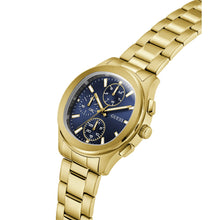Laden Sie das Bild in den Galerie-Viewer, Guess Herren Uhr Armbanduhr PALMER GW1048G2 Edelstahl gold