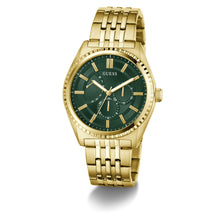 Laden Sie das Bild in den Galerie-Viewer, Guess Herren Uhr Armbanduhr CAMDEN GW1051G2 Edelstahl gold