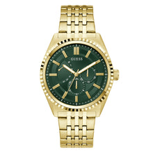 Laden Sie das Bild in den Galerie-Viewer, Guess Herren Uhr Armbanduhr CAMDEN GW1051G2 Edelstahl gold