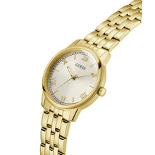 Laden Sie das Bild in den Galerie-Viewer, Guess Damen Uhr Armbanduhr CHANDLER GW1053G2 Edelstahl gold