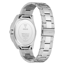 Laden Sie das Bild in den Galerie-Viewer, Guess Herren Uhr Armbanduhr VELOCITY GW1061G1 Edelstahl silber