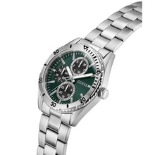 Laden Sie das Bild in den Galerie-Viewer, Guess Herren Uhr Armbanduhr VELOCITY GW1061G1 Edelstahl silber