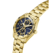 Laden Sie das Bild in den Galerie-Viewer, Guess Herren Uhr Armbanduhr VELOCITY GW1061G2 Edelstahl gold