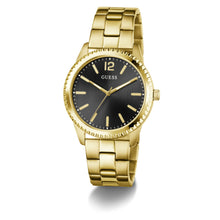 Laden Sie das Bild in den Galerie-Viewer, Guess Herren Uhr Armbanduhr CHIP GW1062G2 Edelstahl gold