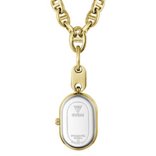 Laden Sie das Bild in den Galerie-Viewer, Guess Damen Uhr Ketteuhr ODETTE GW1089L2 Edelstahl