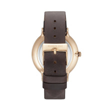 Laden Sie das Bild in den Galerie-Viewer, Kenneth Cole New York Herren Uhr Armbanduhr Leder KC14946002