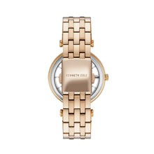Laden Sie das Bild in den Galerie-Viewer, Kenneth Cole New York Damen-Armbanduhr Analog Quarz Edelstahl KC15005004