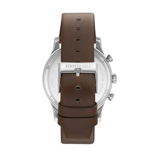 Laden Sie das Bild in den Galerie-Viewer, Kenneth Cole New York Herren Uhr Armbanduhr Leder KC15106002